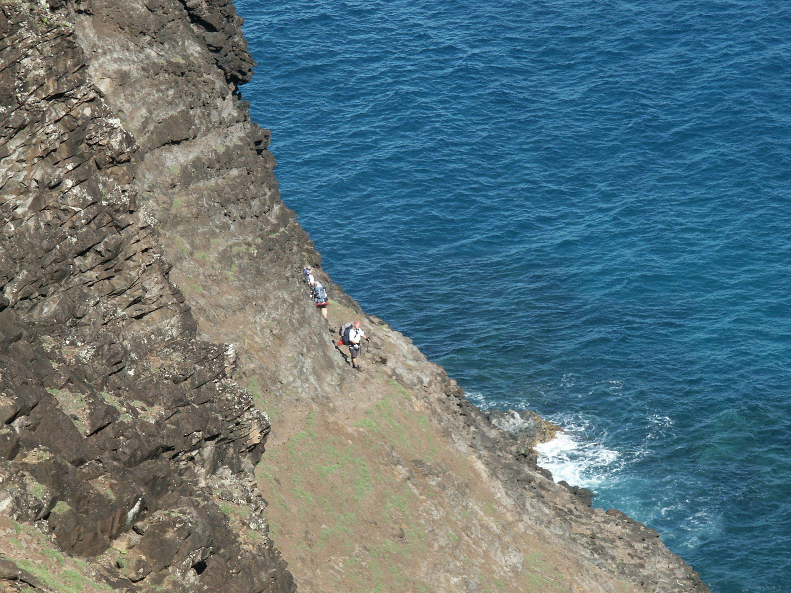 Kalalau Trail on the Na Pali Coast