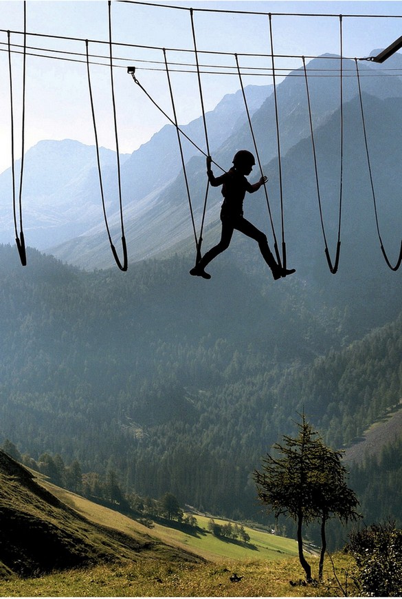 Skywalking in the Alps