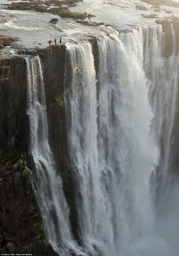 Kayaking Victoria Falls in Zimbabwe