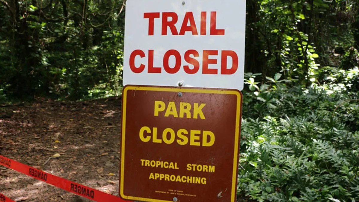 When the Kalalau Trail is closed