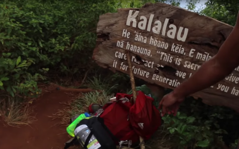 Kalalau Sign