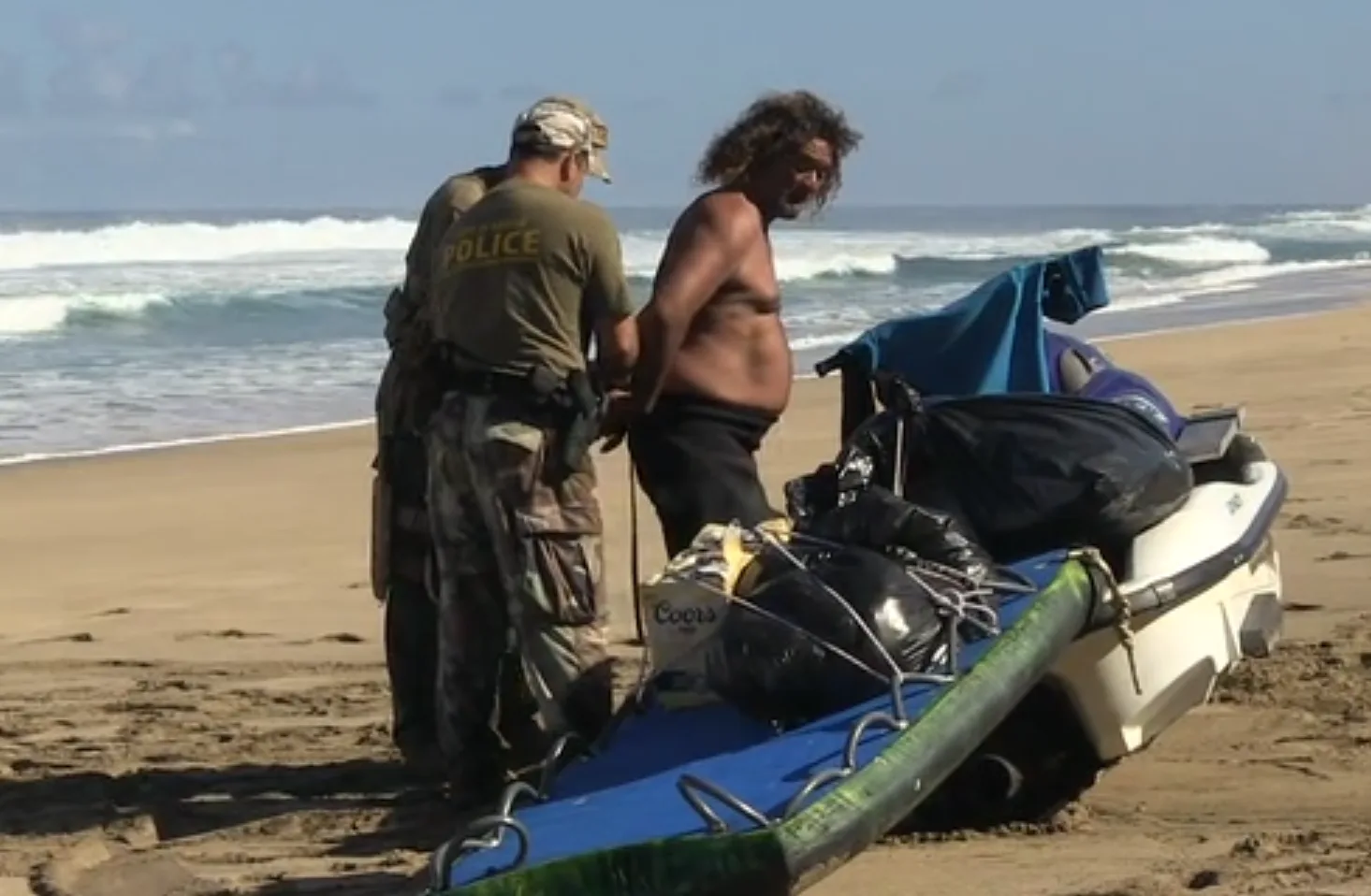One Arrested, 70 Cited, & Tons of Trash Airlifted Out