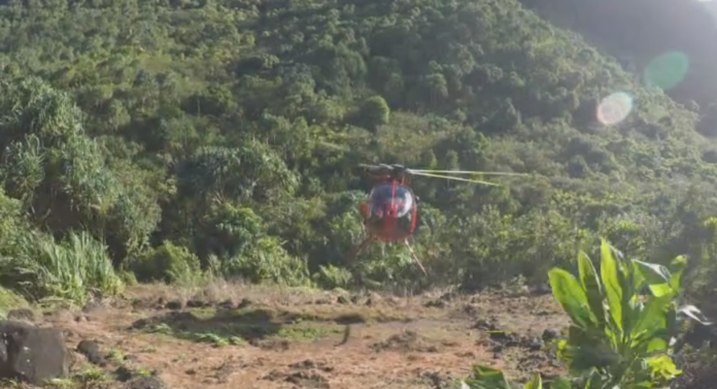 62 People airlifted from Kalalau on Christmas Eve