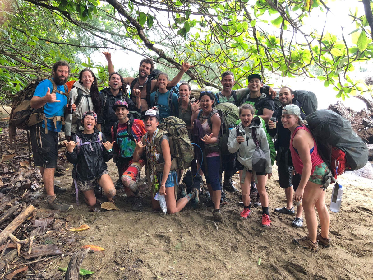 Story of 27 backpackers that survived Kalalau during the storm of a century