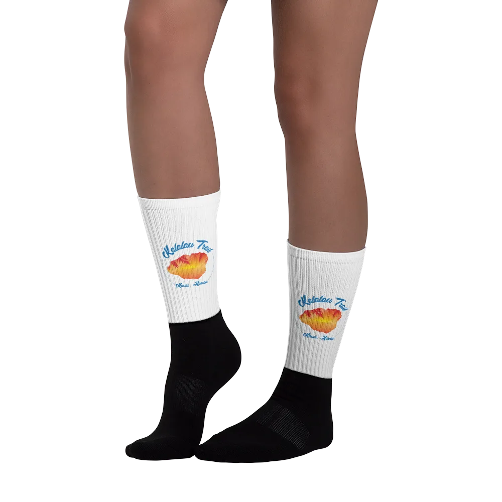 Kalalau Trail Socks - Kauai Design