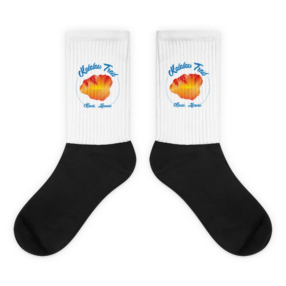 Kalalau Trail Socks - Kauai Design - Image 2