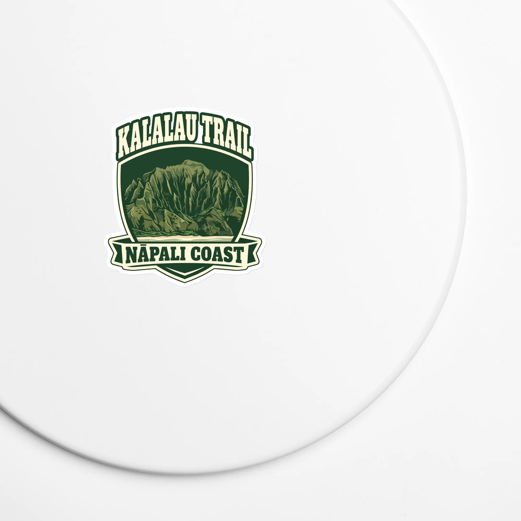 Kalalau Trail Shield Magnet