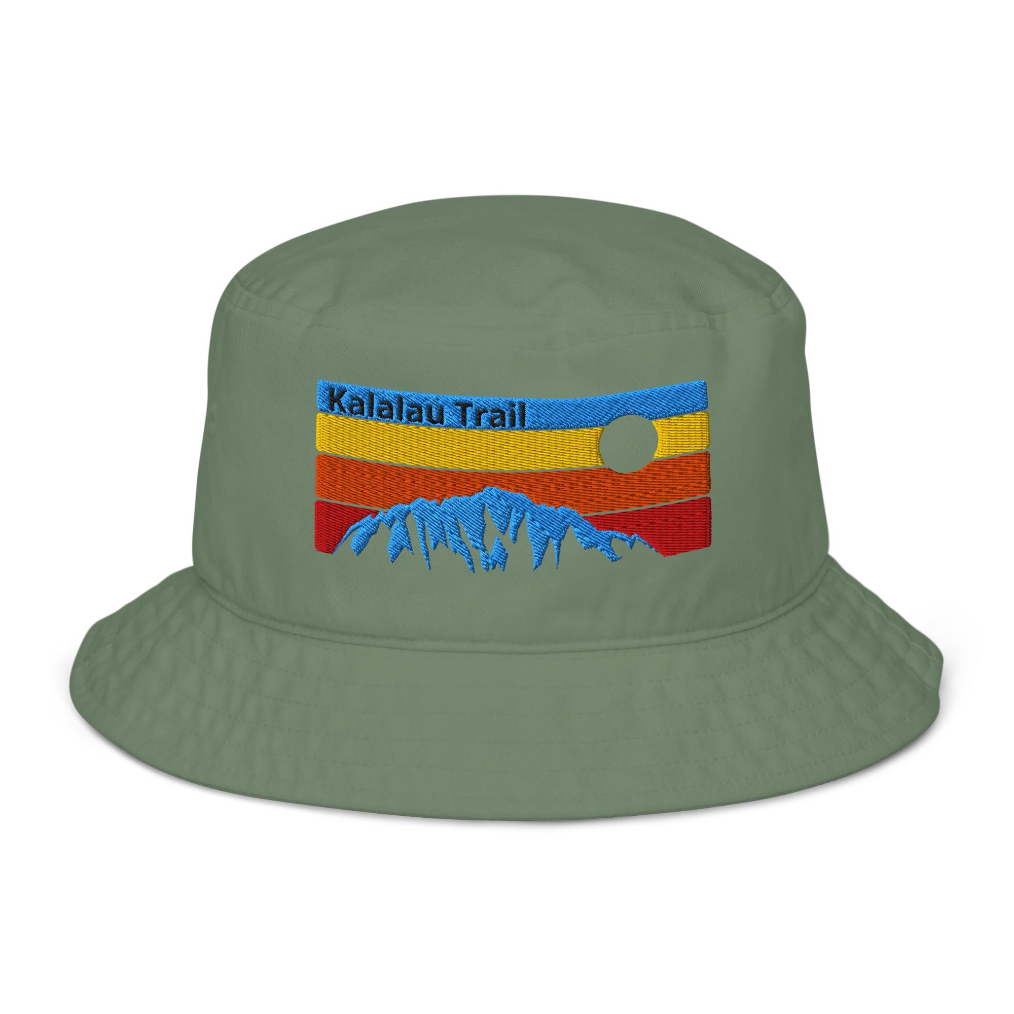 Kalalau Trail Sunset Organic bucket hat