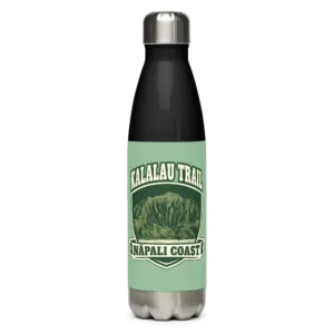 Kalalau Trail Shield Stainless steel water bottle