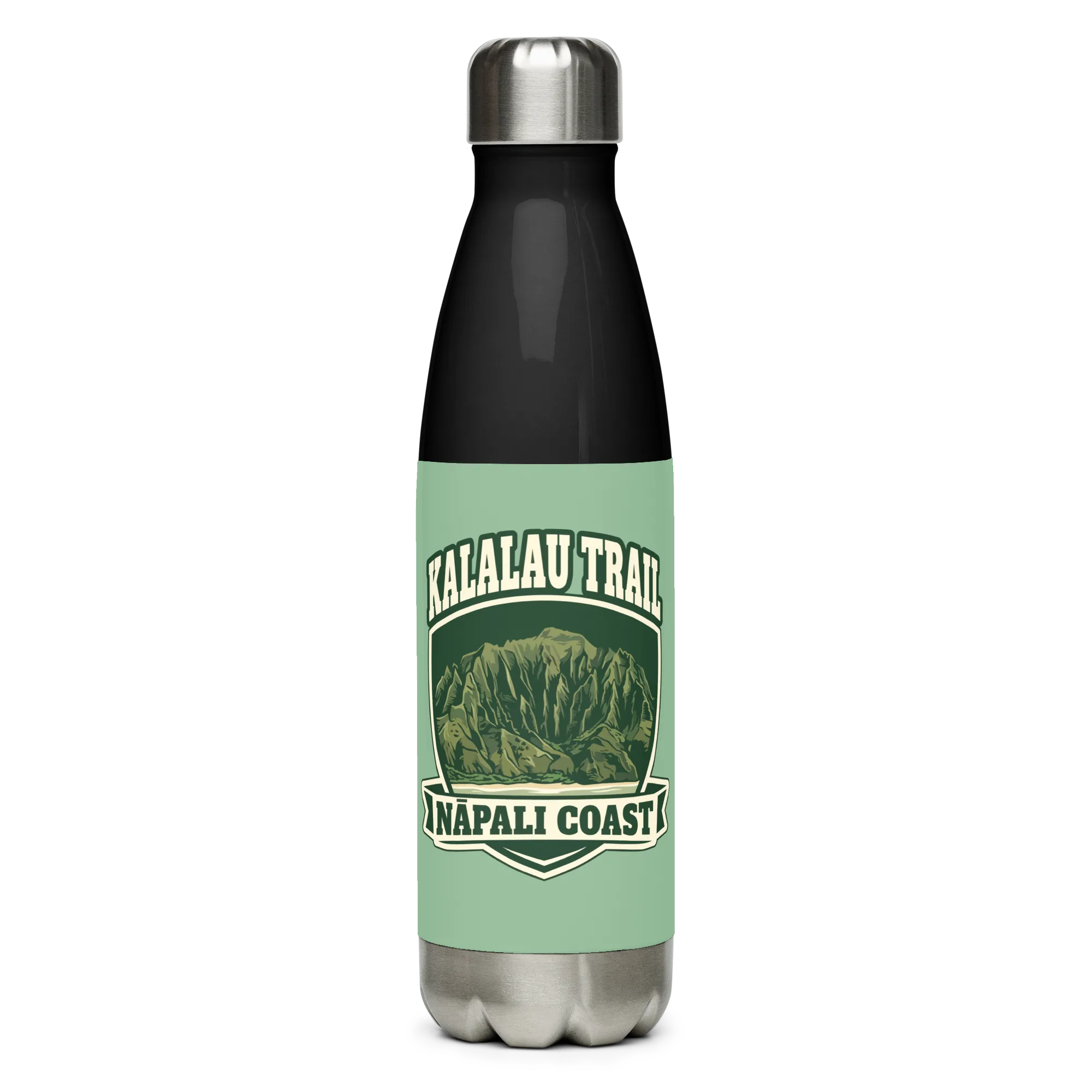 Kalalau Trail Shield Stainless steel water bottle