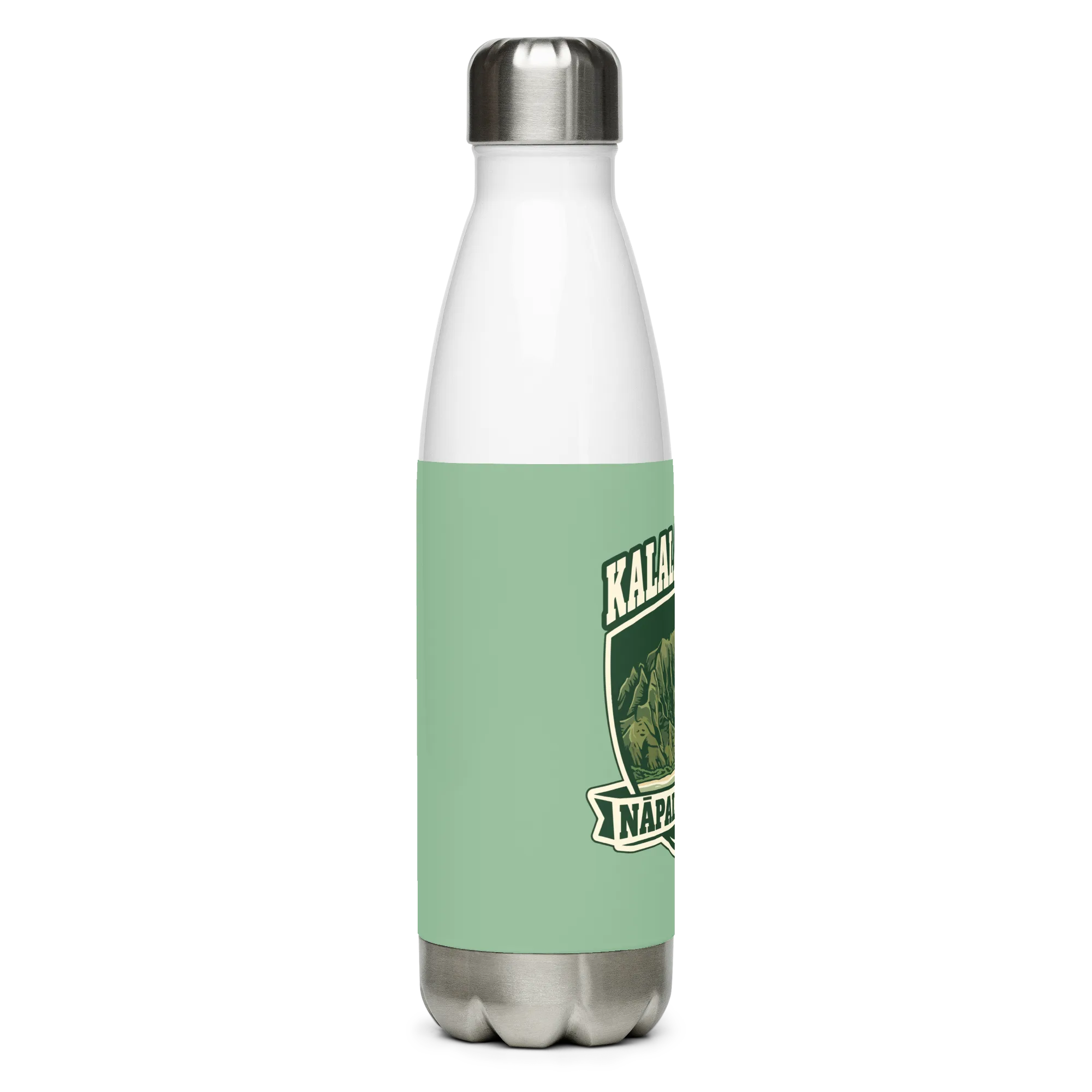Kalalau Trail Shield Stainless steel water bottle - Image 6