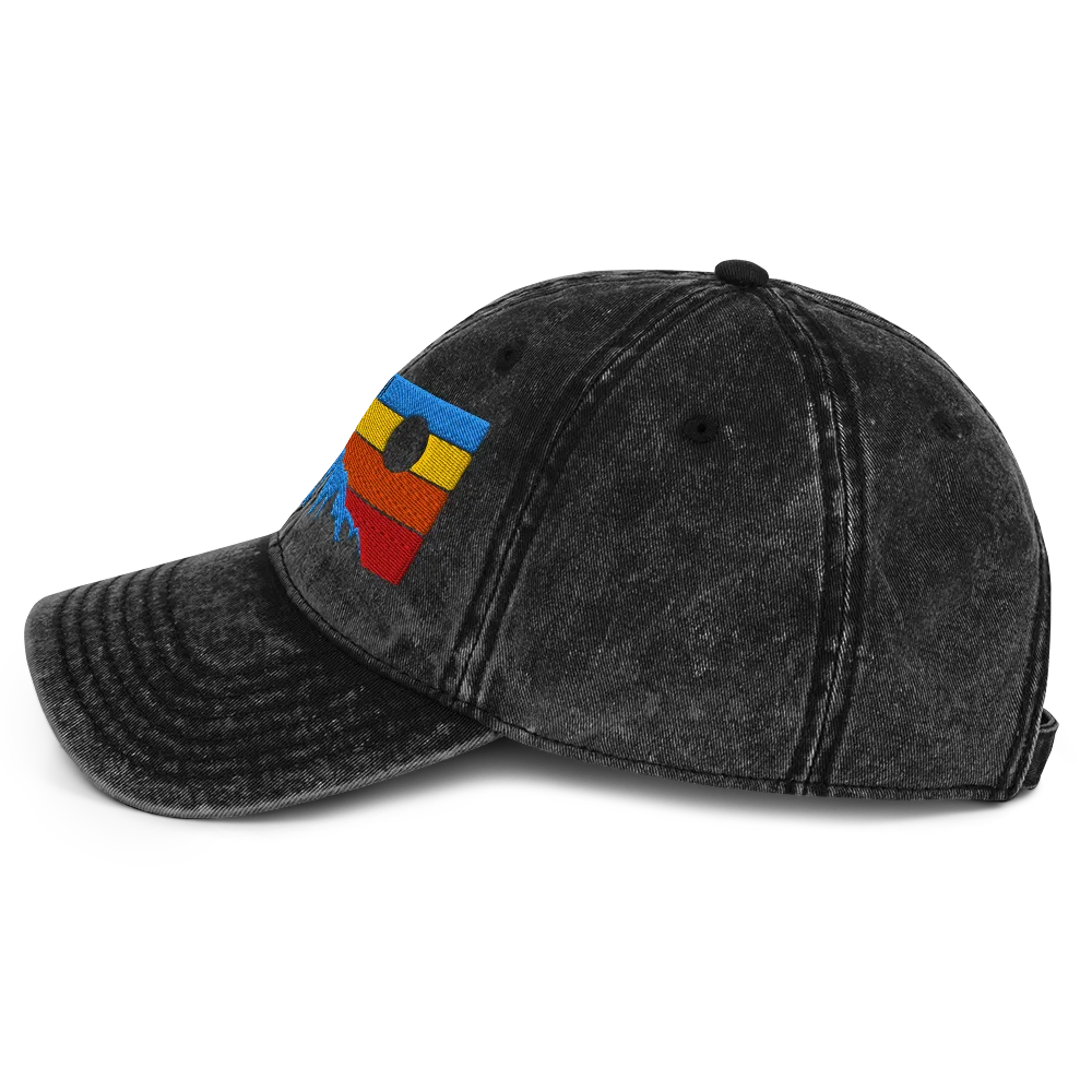 Kalalau Trail Sunset Vintage Cotton Twill Cap - Image 3