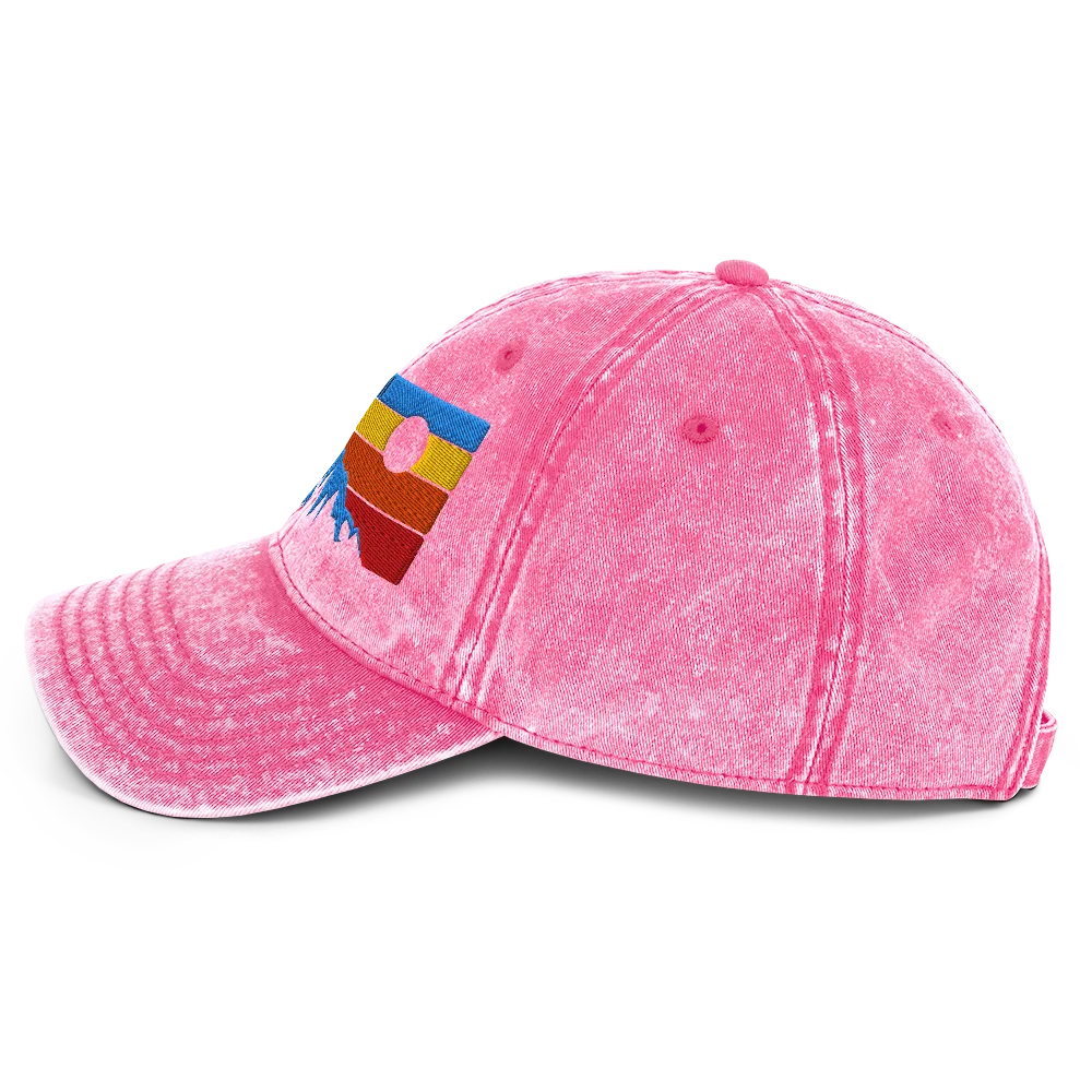 Kalalau Trail Sunset Vintage Cotton Twill Cap - Image 15